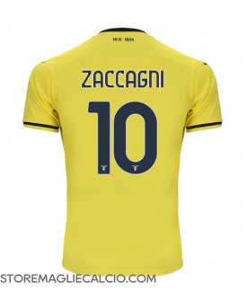 Lazio Mattia Zaccagni #10 Maglia Gara Trasferta Repliche 2024-25 Maniche Corte Lazio Mattia Zaccagni #10 Maglia Gara Trasferta Repliche 2024-25 Maniche Corte
